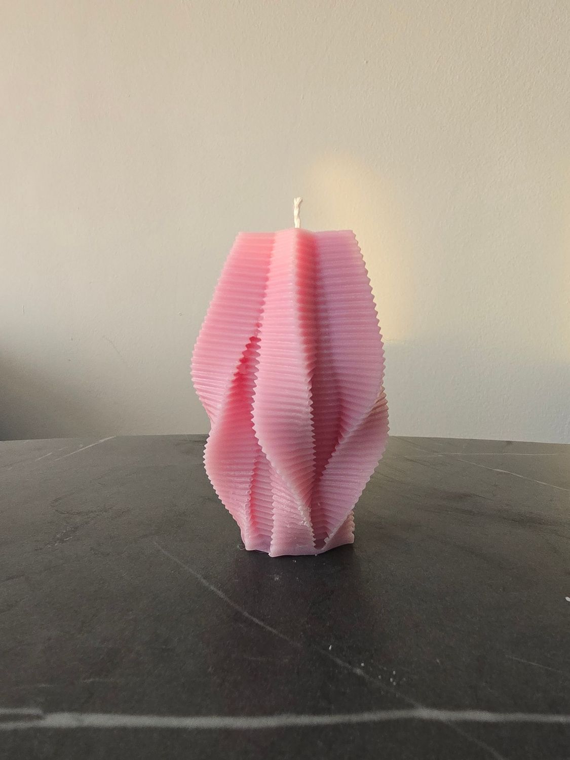 ​​​Geometrische Ribbel Pink#1