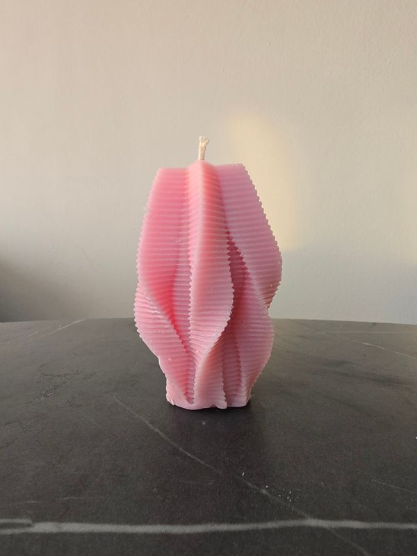 ​​​​Geometrische Ribbel Pink#2