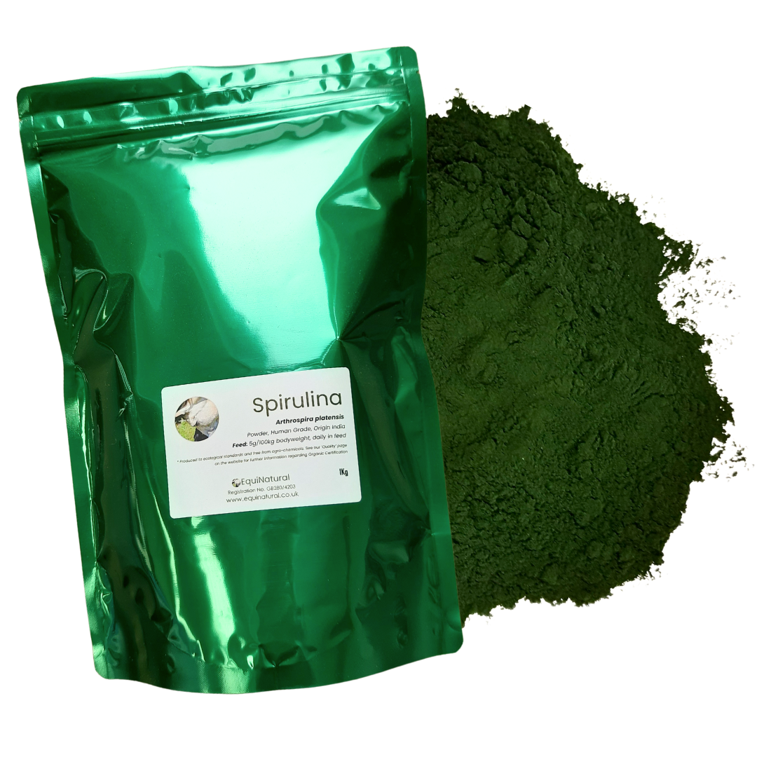 SPIRULINA (Certified Organic) *Natural gut deacidifier, mycotoxin binder, & allergy support