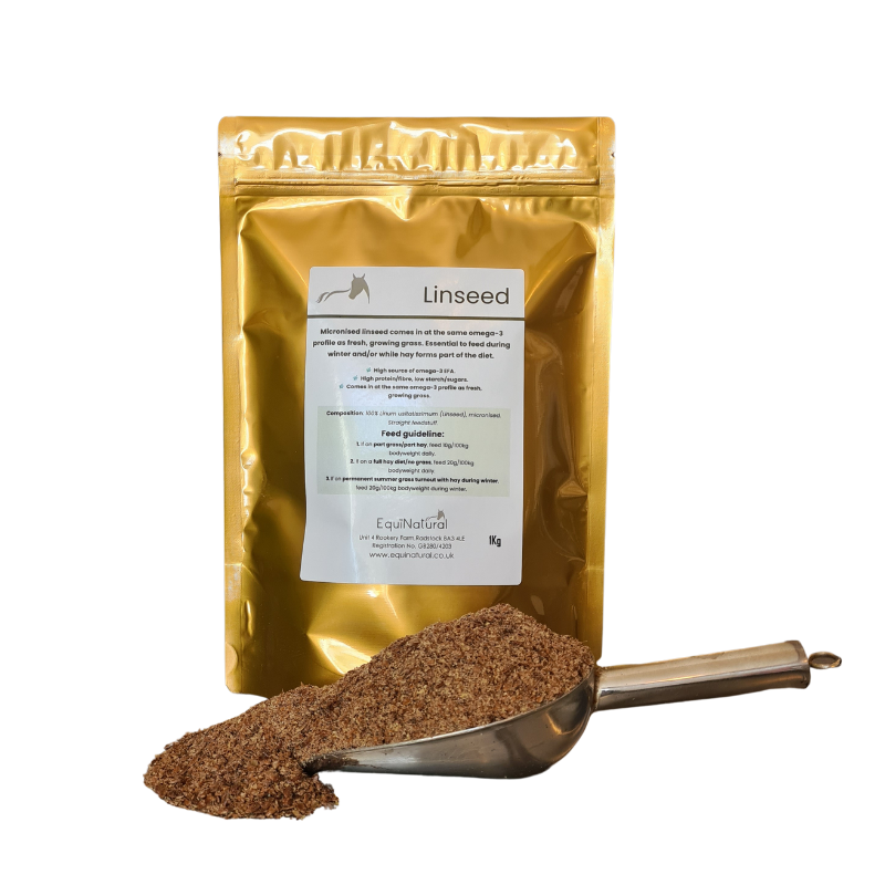 LINSEED (Micronised) *The natural omega-3 powerhouse for equine health