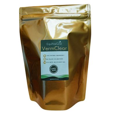 VERMCLEAR Organic Herbal Blend For Horses *Herbal harmony for parasite-clearing and gut-rebalancing
