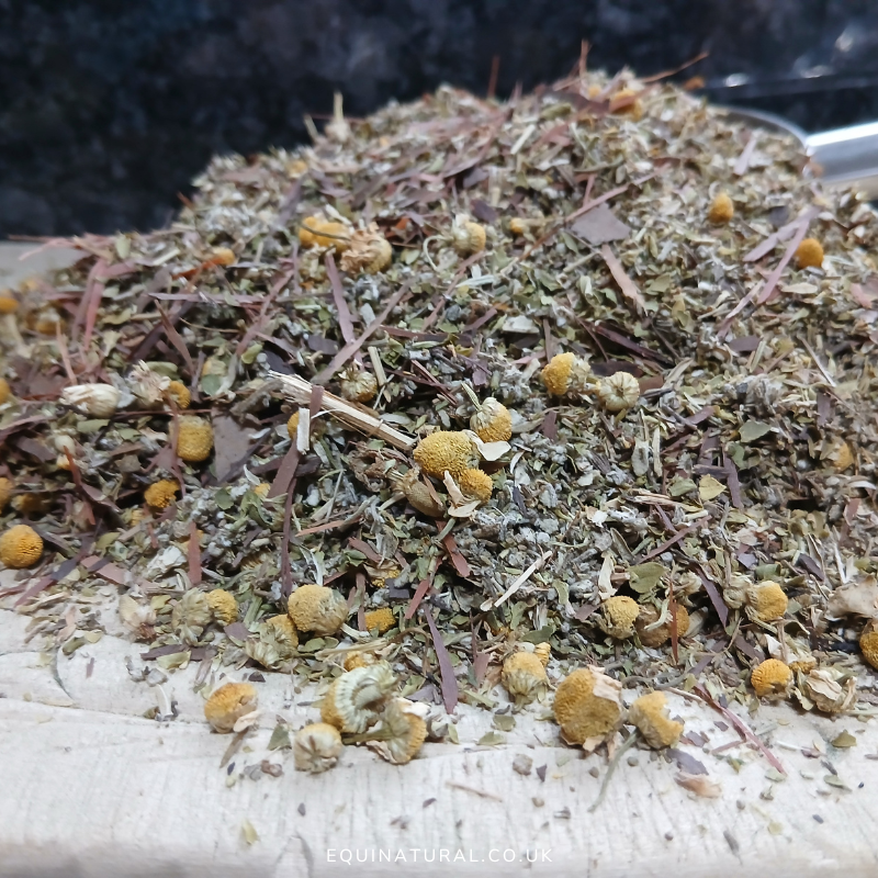 BIOMETONIC?CHRISTMAS SALE! *Organic herbal blend for horses - gut-balancing, pathogen-disrupting, oily-herb heroes