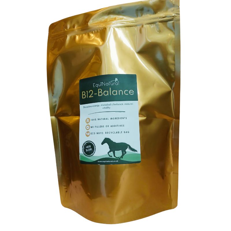 B12-BALANCE ?NOVEMBER'S 20% SALE *Organic Herbal Blend for Horses - Bioactive energy, metabolic balance, natural vitality