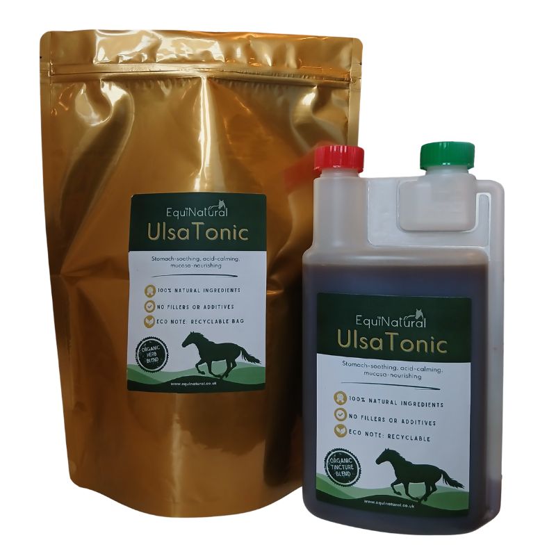 ULSATONIC?CHRISTMAS SALE! *Organic herbal blend for horses - stomach-soothing, acid-calming, mucosa-nourishing