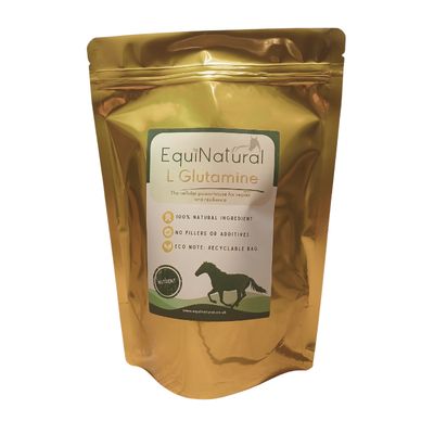 L GLUTAMINE *Nutrient for horses - cellular powerhouse for repair and resilience L GLUTAMINE *Nutrient for horses - cellular powerhouse for repair and resilience