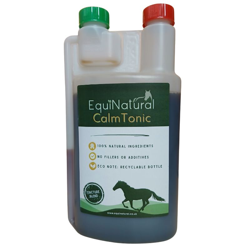 CALMTONIC for Horses | Organic Support for Easing Tension, Settling Nerves, & Restoring Focus