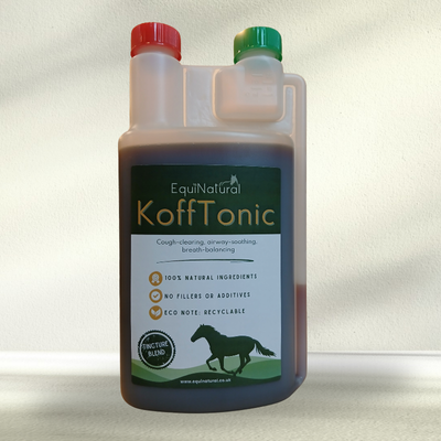 KOFFTONIC for Horses | Organic Herbal Support for Cough & Airway Comfort KOFFTONIC for Horses | Organic Herbal Support for Cough & Airway Comfort