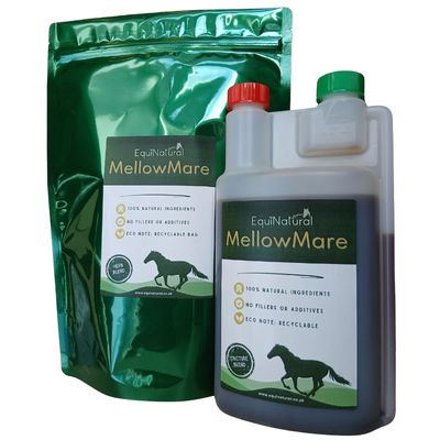 MELLOWMARE?MAY SALE - 20%-OFF *Organic herbal blend for horses - hormone-balancing, season-soothing, and mood-softening