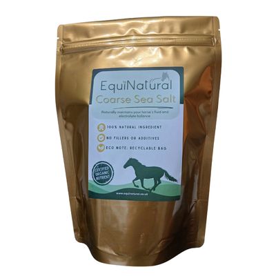 SEA SALT for horses | Daily Electrolyte & Hydration Support (Soil Association Certified)