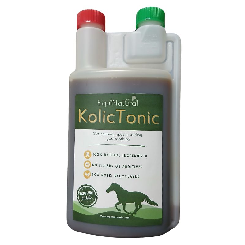 KOLICTONIC for Horses | Organic Spasm Settling, Gas Soothing, & Gut Calming Support KOLICTONIC for Horses | Organic Spasm Settling, Gas Soothing, & Gut Calming Support