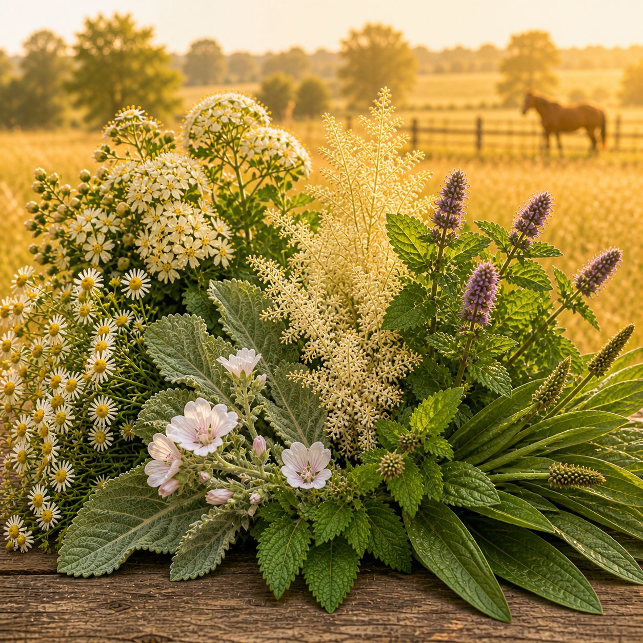 SUMMERSOOTHE Self-Selection Buffet *Organic herbs for horses - instinct-led summer instinct-led summer cooling, comfort & hydration