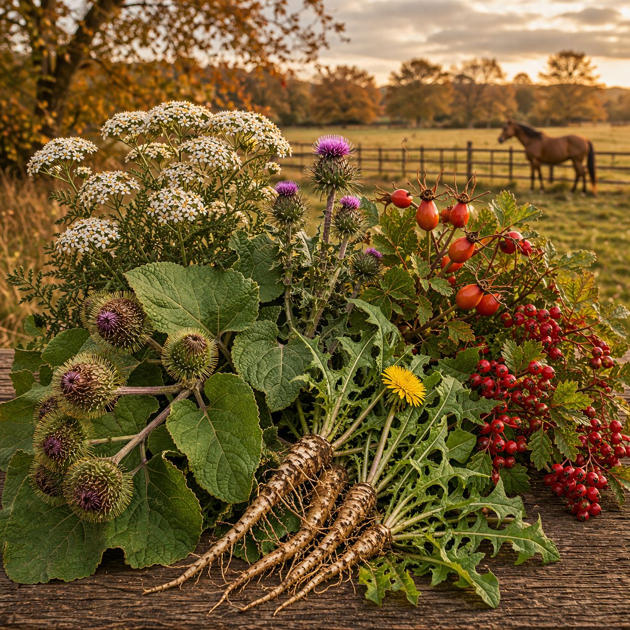 AUTUMNRESET for Horses | Organic Autumn Herbs for Water Buffet & Self-Selection AUTUMNRESET for Horses | Organic Autumn Herbs for Water Buffet & Self-Selection