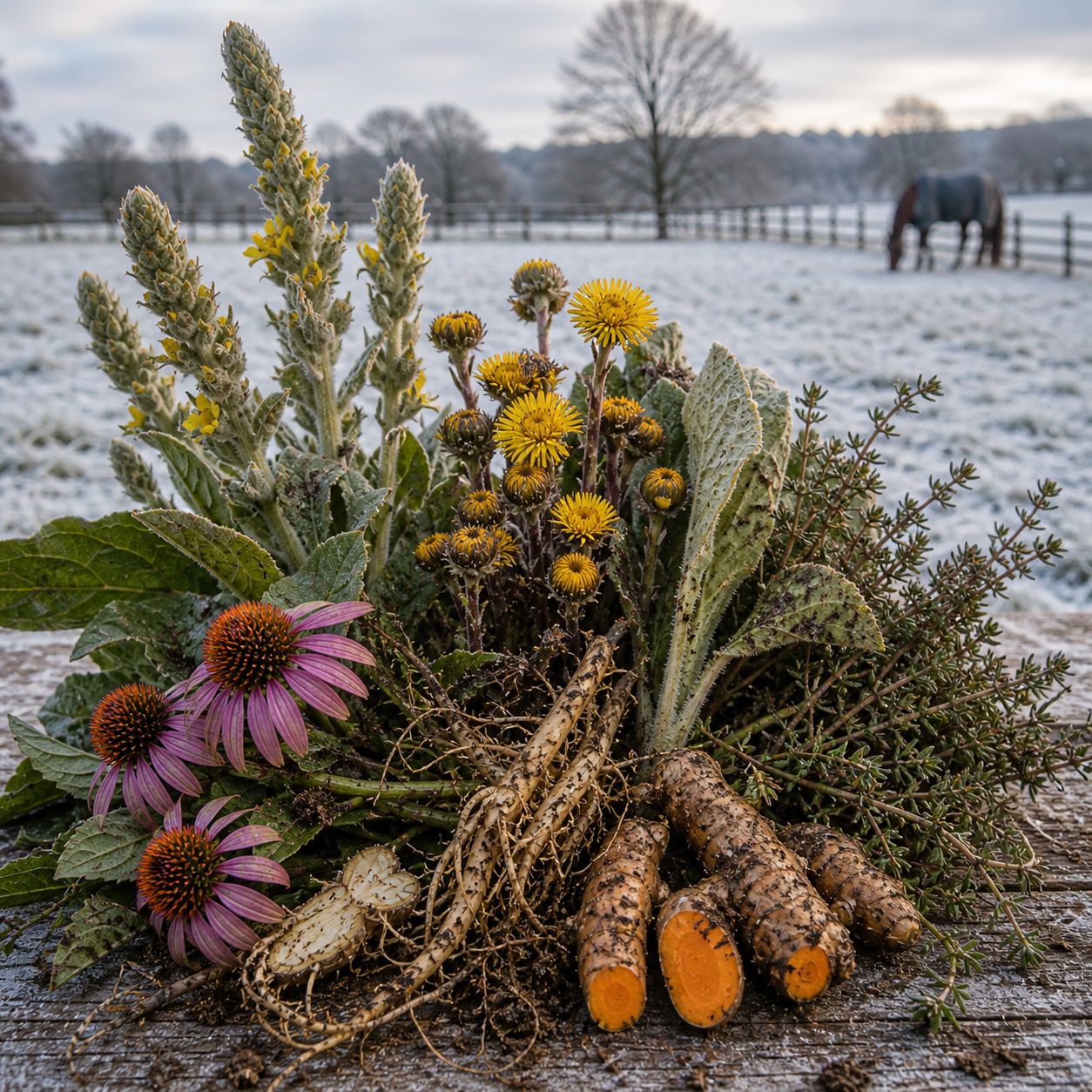 WINTERWARMTH for Horses | Organic Winter Herbs for Water Buffet & Self-Selection WINTERWARMTH for Horses | Organic Winter Herbs for Water Buffet & Self-Selection