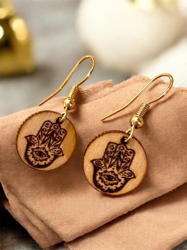 Hamsa-Ohrringe – Schutz & Eleganz vereint