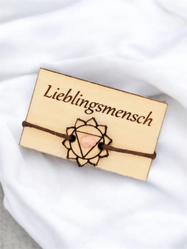 Armband Solarplexus Chakra mit Rhodochrosit Heilstein