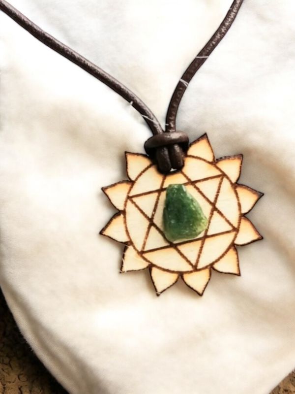 Halskette Herzchakra mit Aventurin