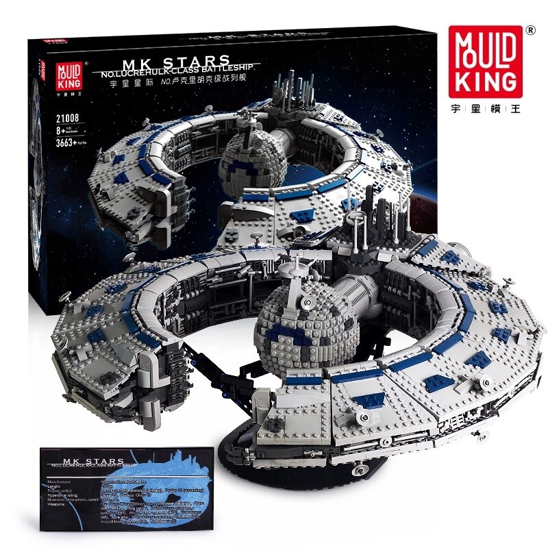 Lucrehulk-Class Battleship, Mould King Model # 21008