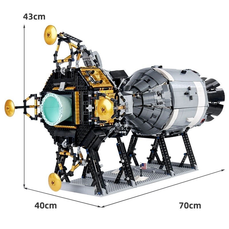 Apollo 11 Spacecraft, Mould King Model # 21006