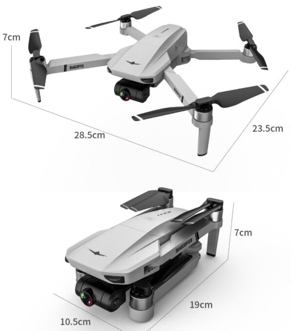 KF102 GPS Drone