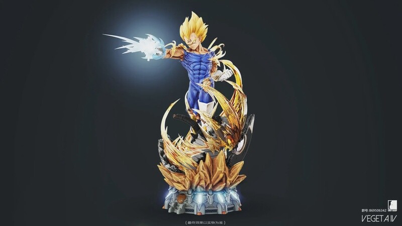 Vegeta with LED light- Last Sleep Studio- Dragon Ball Z