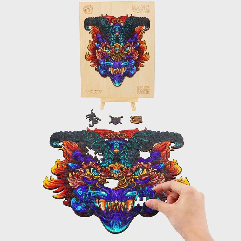 Magic Dragon  (Wood Bests Puzzle)