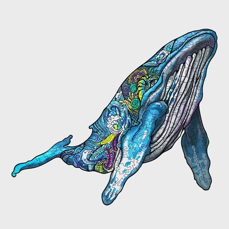 Free Whale  (Wood Bests Puzzle)