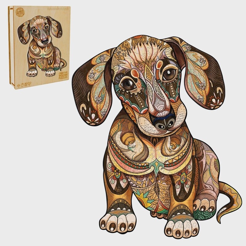 Dachshund  (Wood Bests Puzzle)
