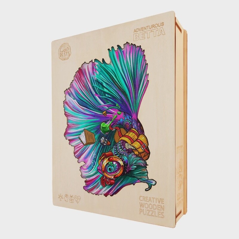 Adventurous Betta (Wood Bests Puzzle)