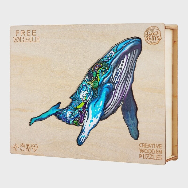 Free Whale  (Wood Bests Puzzle)