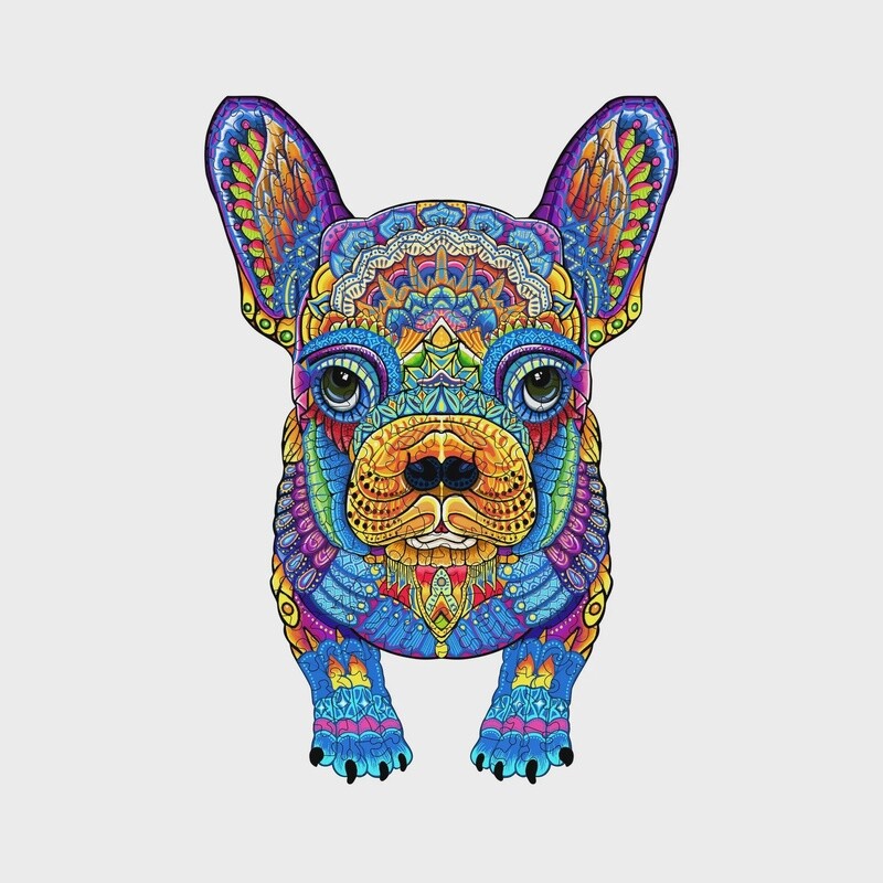 French Bulldog  (Wood Bests Puzzle)