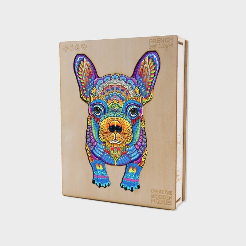 French Bulldog  (Wood Bests Puzzle)