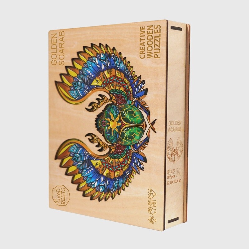 Golden Scarab   (Wood Bests Puzzle)