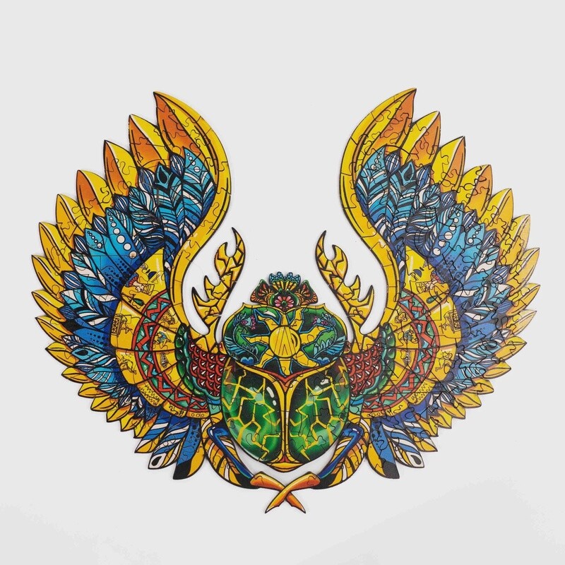 Golden Scarab   (Wood Bests Puzzle)