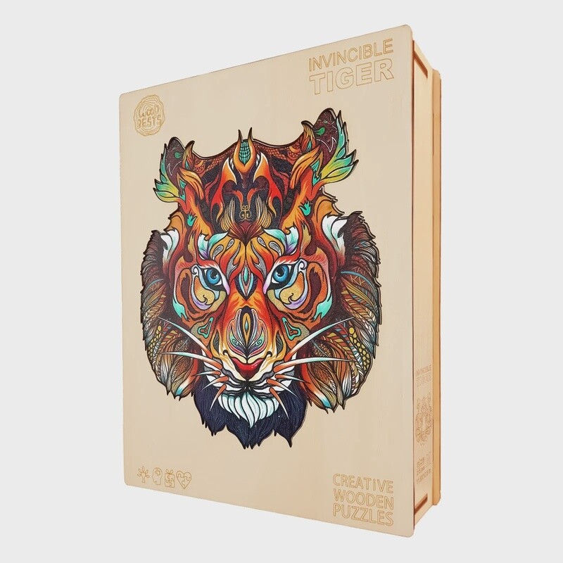 Invincible Tiger   (Wood Bests Puzzle)