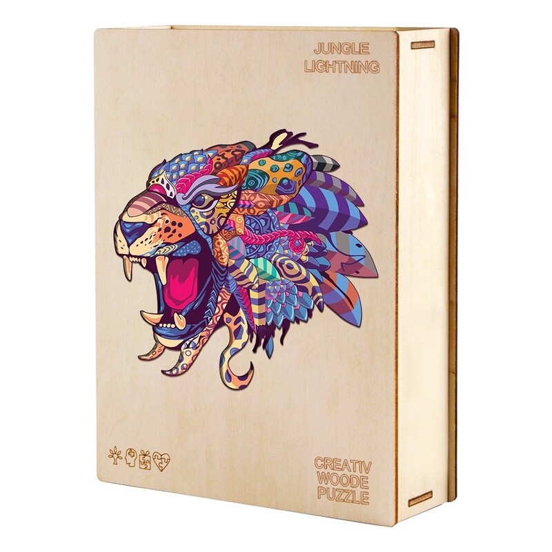 Jungle Lightning   (Wood Bests Puzzle)