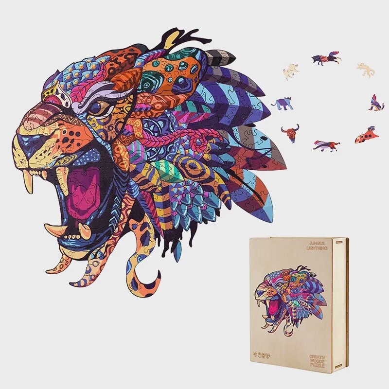 Jungle Lightning   (Wood Bests Puzzle)