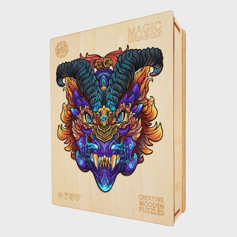 Magic Dragon  (Wood Bests Puzzle)