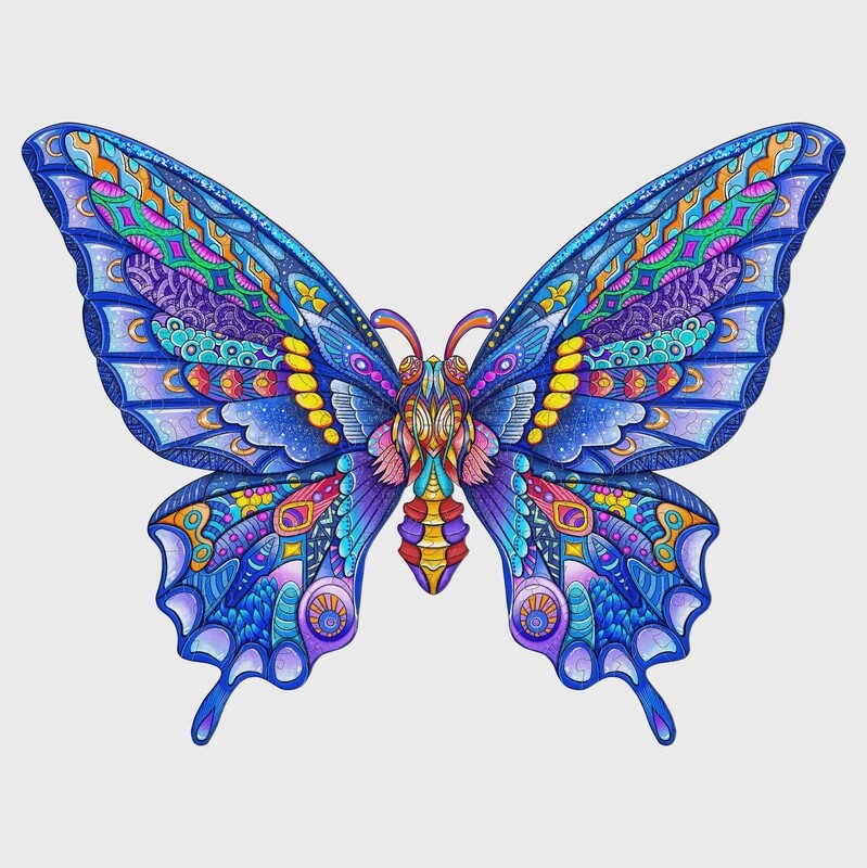 Charming Butterfly (Wood Bests Puzzle)