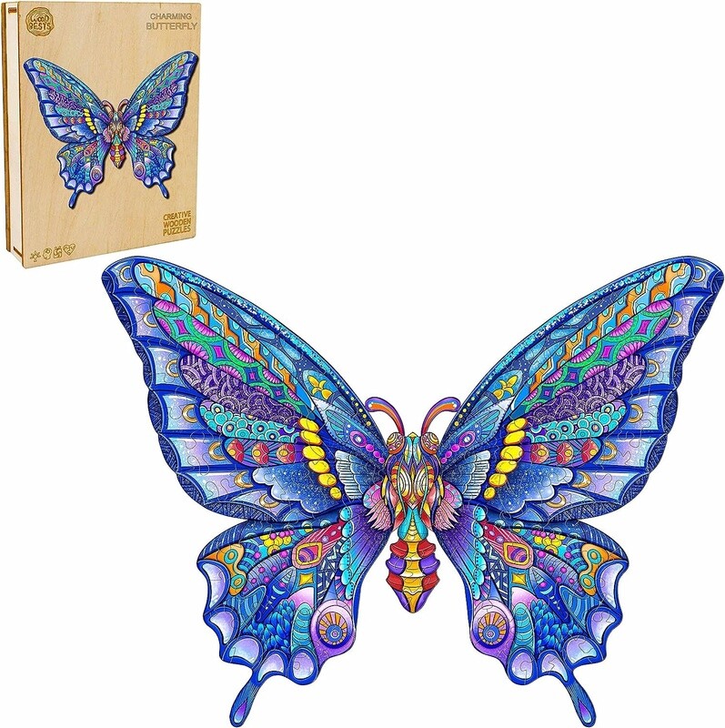 Charming Butterfly (Wood Bests Puzzle)