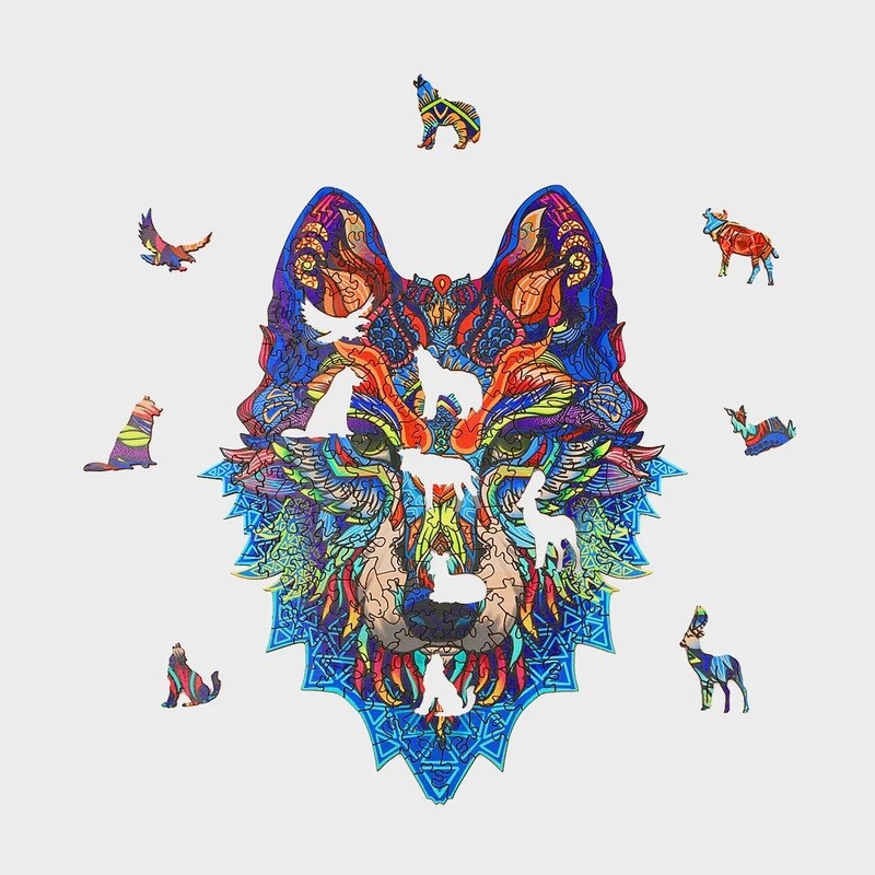 Snow Wolf Puzzle