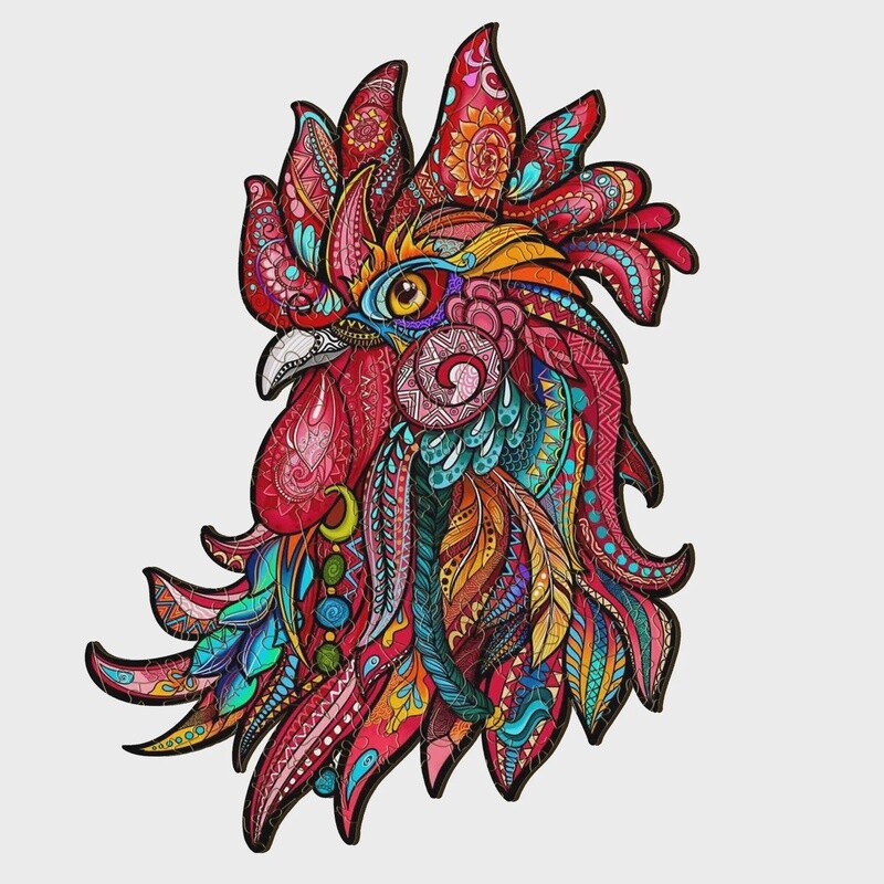Spirited Rooster Puzzle