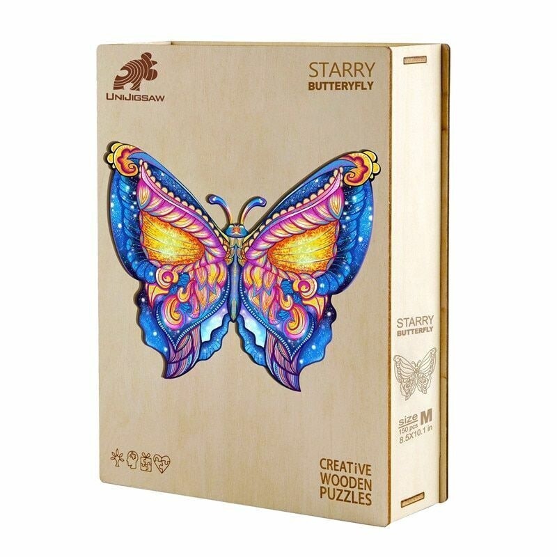 Starry Butterfly Puzzle