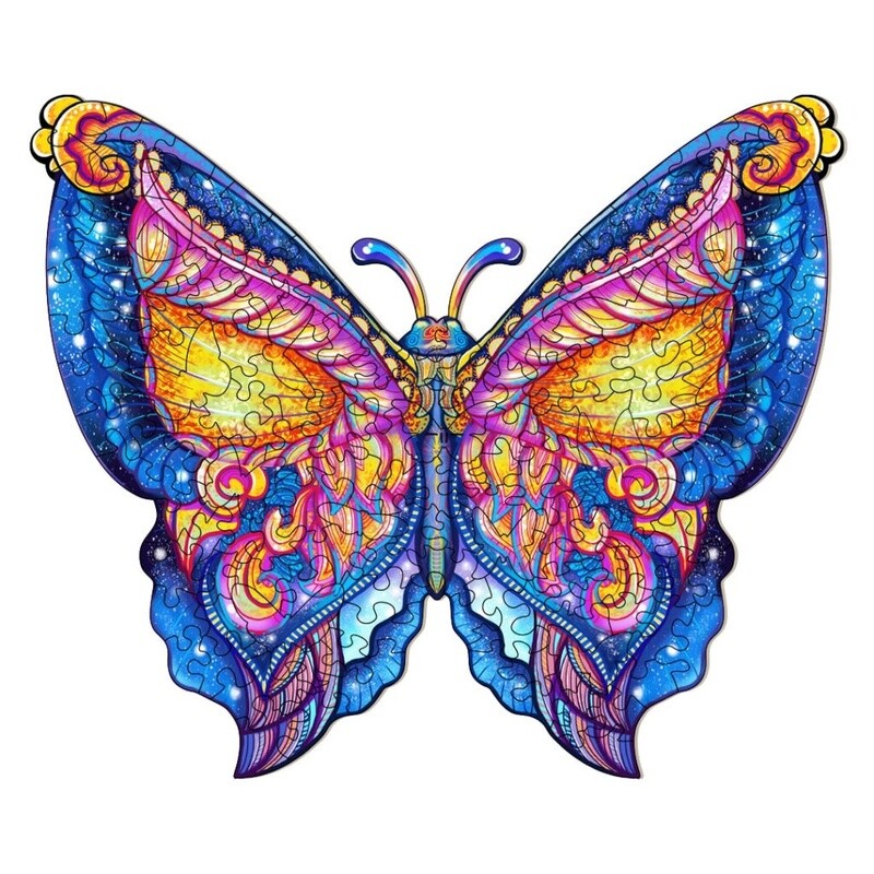 Starry Butterfly Puzzle