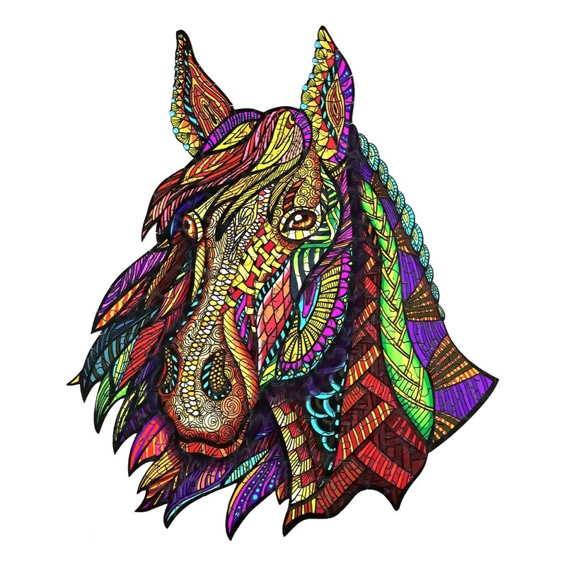 Galloping Horse  (Wood Bests Puzzle)