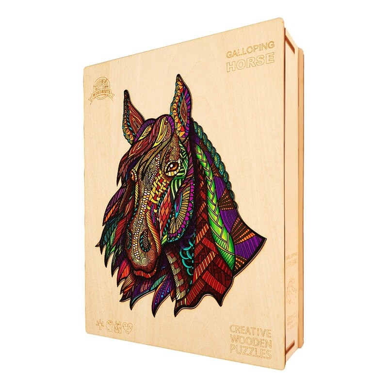 Galloping Horse  (Wood Bests Puzzle)