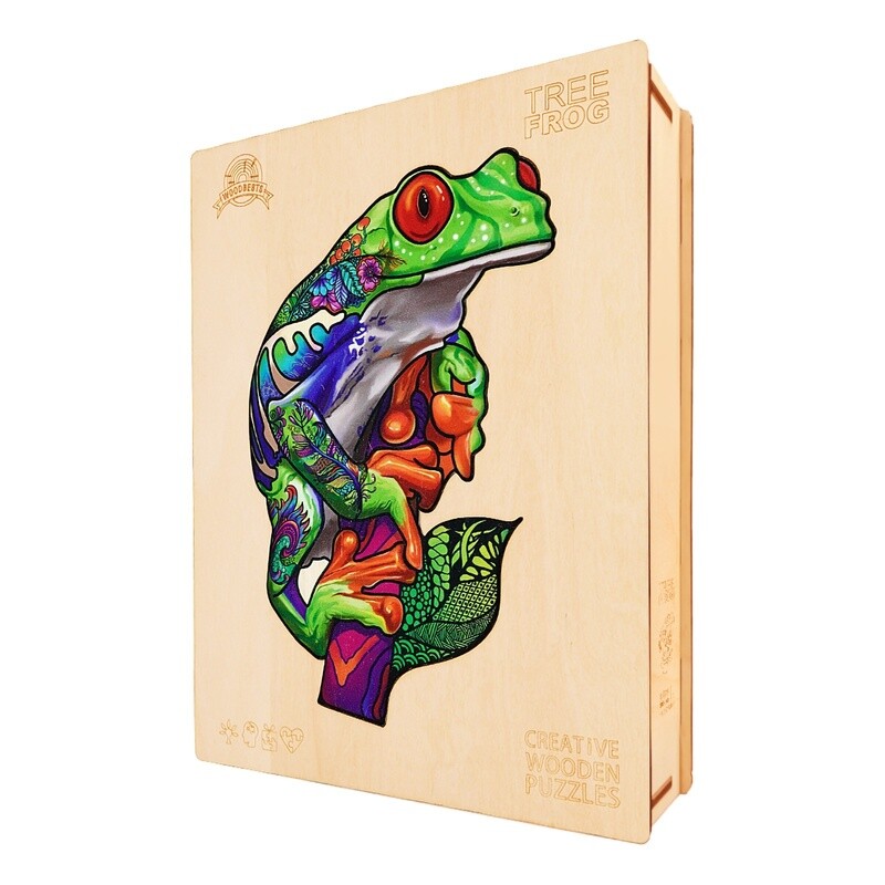 Tree Frog Puzzle Puzzle
