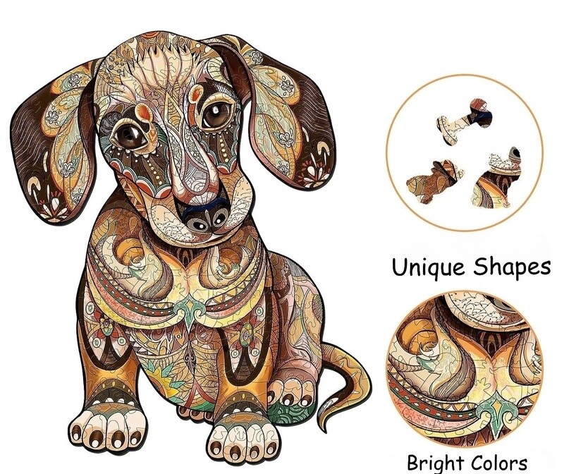 Dachshund  (Wood Bests Puzzle)