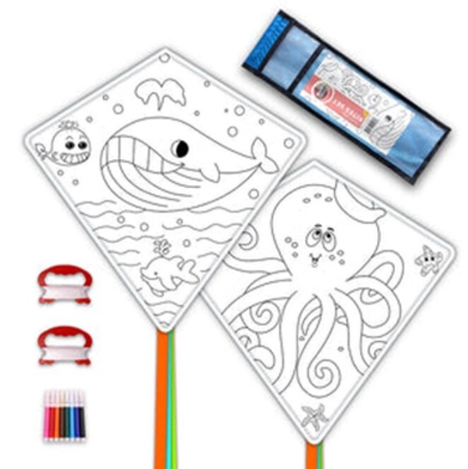 DIY Kite(s), pattern: Sea Life