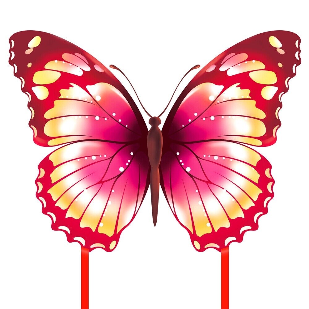Butterfly Kite(s), Colour: Red/Pink