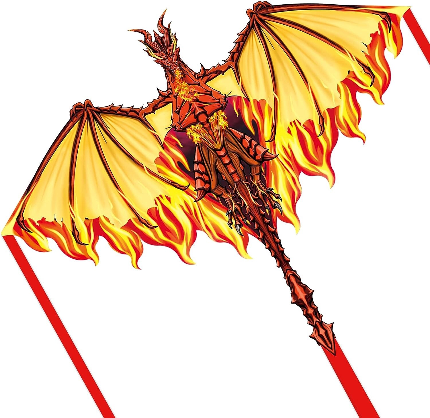 Fire Dragon Kite(s), Color: Fire 1